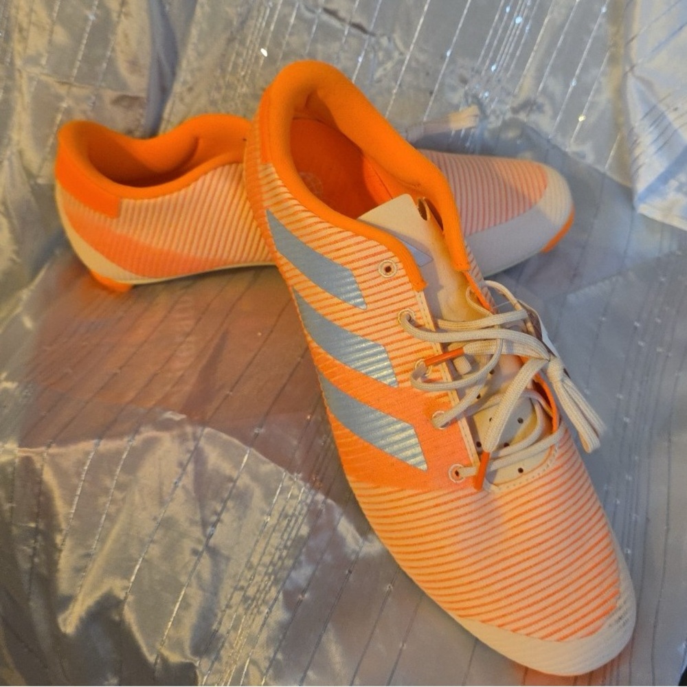 Adidas The Road Cycling Shoe Size 14 Sand Strata Orange